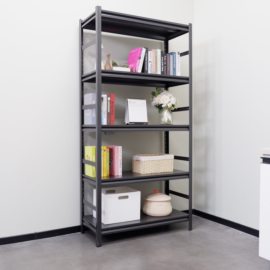 Adjustable 5-Tier Heavy Duty Metal Shelving Unit – 2000LBS Capacity for Kitchen, Garage & Pantry